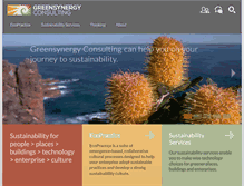 Tablet Screenshot of greensynergy.com.au